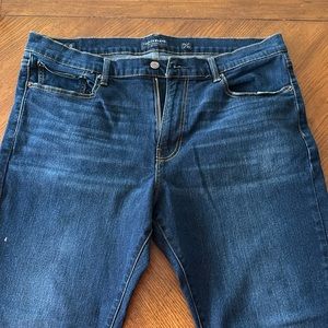 Men’s Lucky Jeans. Dark Denim 38x32 Excellent Condition 410 Athletic Slim